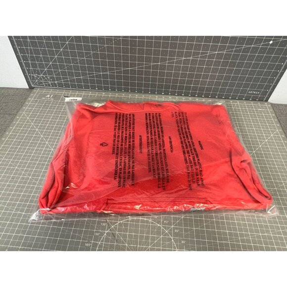 Carhartt Men's Poly-Cotton Stretchable Sleeve Logo Hooded Sweatshirt Sz. M New - Picture 11 of 11